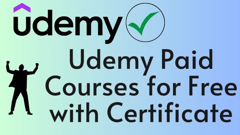 Udemy Courses Free | Free Online Course